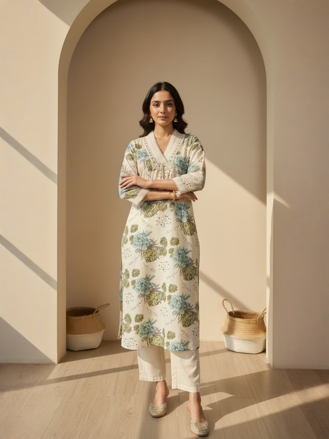 Floral printed Co-ord